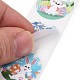 8 Patterns Easter Theme Self Adhesive Paper Sticker Rolls(DIY-C060-03R)-4