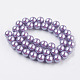Eco-Friendly Dyed Glass Pearl Round Beads Strands(HY-A002-10mm-RB056)-2