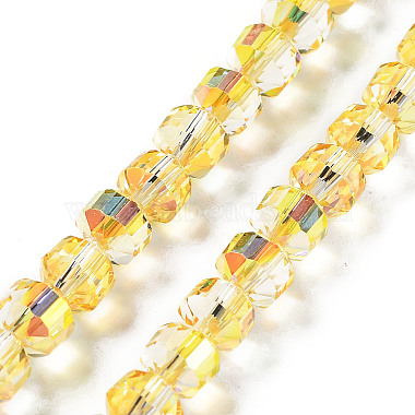 Galvanoplastie rondelles perles de verre brins(EGLA-A036-09A-M)-2