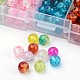 Spray Painted Transparent Crackle Glass Beads Strands(CCG-X0005-4mm-B)-2