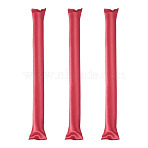 3Pcs Sponge Hair Curling Tool, Hair Rollers, FireBrick, 27.5x2.25cm(MRMJ-TA0001-46B)