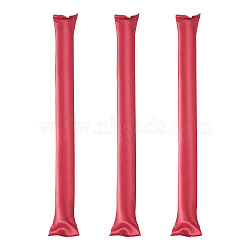 3Pcs Sponge Hair Curling Tool, Hair Rollers, FireBrick, 27.5x2.25cm(MRMJ-TA0001-46B)