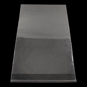 Rectangle OPP Cellophane Bags, Clear, 52x35cm, Unilateral Thickness: 0.035mm, Inner Measure: 48x34cm
