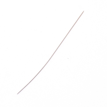 Stainless Steel Pins, for Handmade Necklace Threading, Stainless Steel Color, 55x0.2x0.1mm