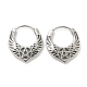 316 Surgical Stainless Steel Hoop Earrings(EJEW-D096-07B-AS)-1