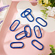 10Pcs Alloy Spring Gate Rings(FIND-TA0009-25K)-4