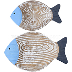 Wood Wall Decoration, for Home Decor, Fish, Camel, 120~149x200~235x23.5~25.5mm(AJEW-WH20121-10A)