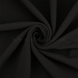Polyester Fabrics, for DIY Bed Sheet, Tablecloth, T-shirt, Dress, Rectangle, Black, 100x160x0.06cm(DIY-WH0504-241B)