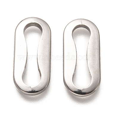 Stainless Steel Color Oval 201 Stainless Steel Linking Rings