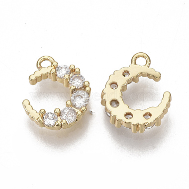 Brass Micro Pave Cubic Zirconia Charms(X-KK-S354-060-NF)-2