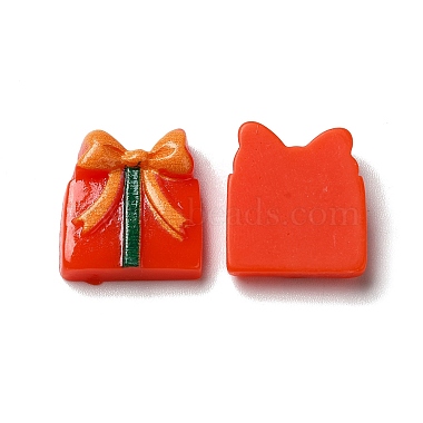 Christmas Opaque Resin Cabochons(RESI-K019-40)-2