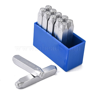 Eisen Metallstempel(AJEW-L060-03B)-2