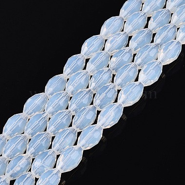 imitation jade perles de verre brins(GLAA-N071-01A-B02)-1