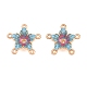 Alloy Enamel Chandelier Component Links(AL-CBA8479-12KCG-01)-1