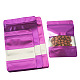 18Pcs 3 Styles PE Resealable Bags with Window(OPP-TAD0001-01E)-3
