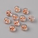 Brass Ear Nuts(FIND-WH0061-72RG)-2