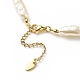 ABS Imitation Pearl & Millefiori Glass Beaded Necklace for Women(NJEW-JN03918)-5