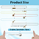12Pcs 6 Styles Polyester Notebook Elastic Ropes(HJEW-OC00391)-2