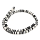 Handmade Polymer Clay Beads Strands(PY-CBA21A8-01F)-3