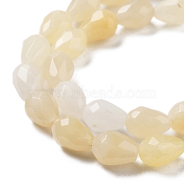 Natural Topaz Jade Beads Strands(G-P520-B13-01)-4