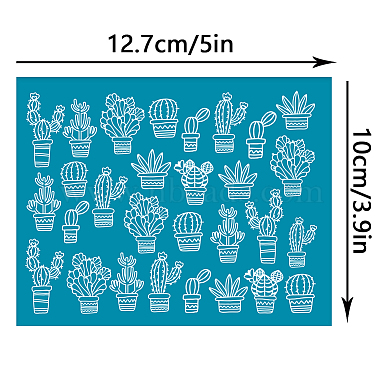 Silk Screen Printing Stencil(DIY-WH0341-106)-2