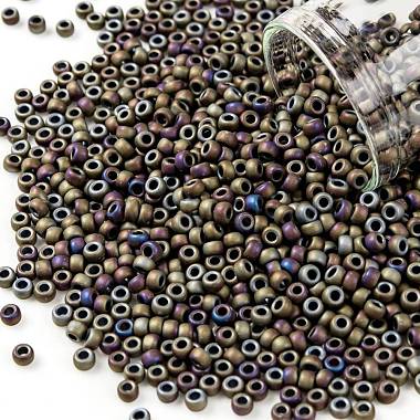 Brown Round Glass Beads