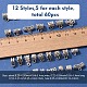 60Pcs 12 Styles Alloy Tube Bails(FIND-YW0005-90)-3