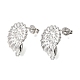 304 Stainless Steel Stud Earring Findings(STAS-D391-04A-P)-1