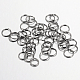 Iron Open Jump Rings(IFIN-A018-5mm-B-NF)-1