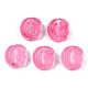 Transparent Spray Painted Glass Beads(GLAA-N035-036-C08)-2
