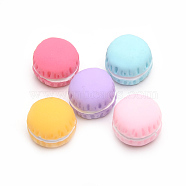 Resin Decoden Cabochons, Cake, Mixed Color, 14.5x11mm(CRES-T005-36)