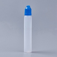 Plastic Bead Containers, with Lid, Column, Royal Blue, 131x22mm, Capacity: 30ml(1.01 fl. oz)(CON-WH0043-08B)
