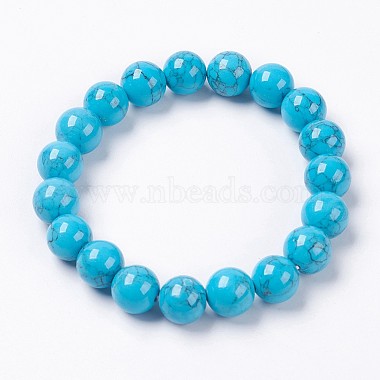 DeepSkyBlue Jade Bracelets