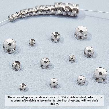 304 Stainless Steel Beads Rhinestone Settings(STAS-UN0008-49P)-5