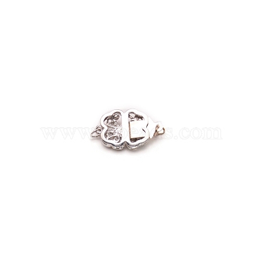 Brass Rhinestone Box Clasps(KK-WH0045-05P)-2