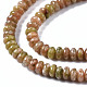 Natural Unakite Beads Strands(G-S366-095)-3