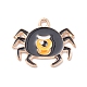 pendentifs halloween en alliage d'&eacute;mail(ENAM-P248-01G-E)-1