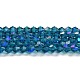 transparentes perles de verre de galvanoplastie brins(GLAA-F029-3mm-D01)-1