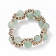 Natural Green Aventurine & Glass Seed Braided Bead Finger Ring(RJEW-JR00465-02)-4