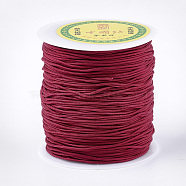 Nylon Thread, FireBrick, 1.5mm, about 120.29 yards(110m)/roll(NWIR-S007-08)