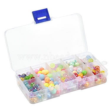 200Pcs 10 Styles Opaque Acrylic Beads(MACR-CJ0001-46)-7