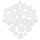 wadorn 26pcs 4 style 3d accessoires d'ornement en polyester à broderie informatisée(DIY-WR0003-73B)-1