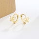 Brass Hoop Earrings for Women(PW-WG16697-02)-1
