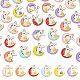 30Pcs 6 Colors Alloy Enamel Cartoon Pendants(ENAM-CJ0002-79)-3