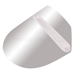 Adjustable Safety Face Shield, Full Protection Cap Wide Visor, Transparent Resistant Spitting Anti Fog Anti-splash Lens, Clear, 29.5x23x0.05cm(AJEW-E034-68)