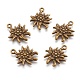 Tibetan Style Alloy Pendants(TIBEP-A113357-AB-FF)-1