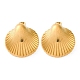 304 Stainless Steel Stud Earrings(EJEW-F357-01G-03)-2