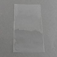 OPP Cellophane Bags, Rectangle, Clear, 15x8cm, Unilateral Thickness: 0.035mm(OPC-S016-13)