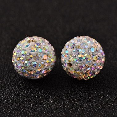 Czech Glass Rhinestones Beads(RB-E482-10mm-101)-2
