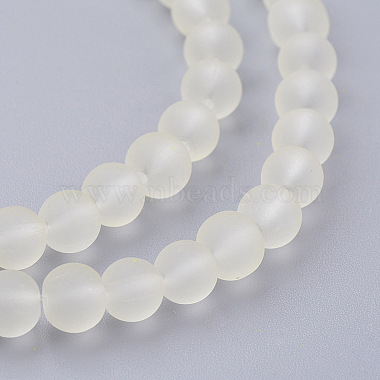 Chapelets de perles en verre transparent(GLAA-S031-6mm-23)-3